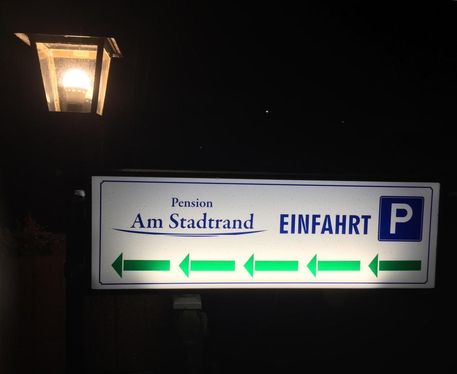 Pension Am Stadtrand Zerbst Eksteriør bilde